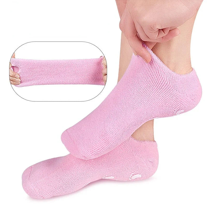 Medias en Gel Terapia Hidratante